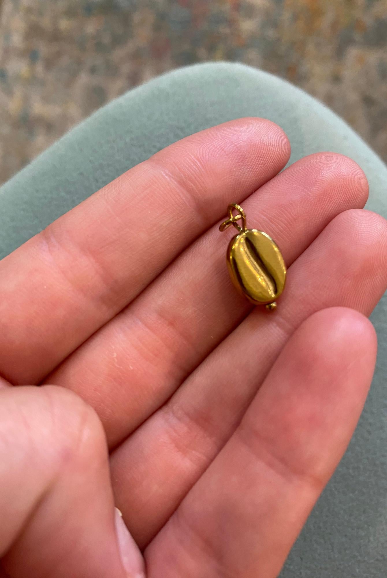 Shop Coffee Bean Charm- at Ruby Joy Boutique, a Women's Clothing Store in Pickerington, Ohio