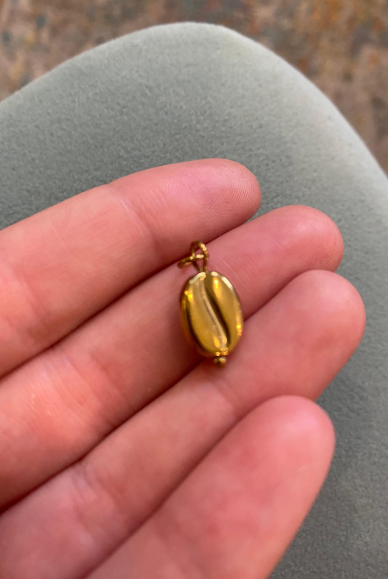 Shop Coffee Bean Charm- at Ruby Joy Boutique, a Women's Clothing Store in Pickerington, Ohio
