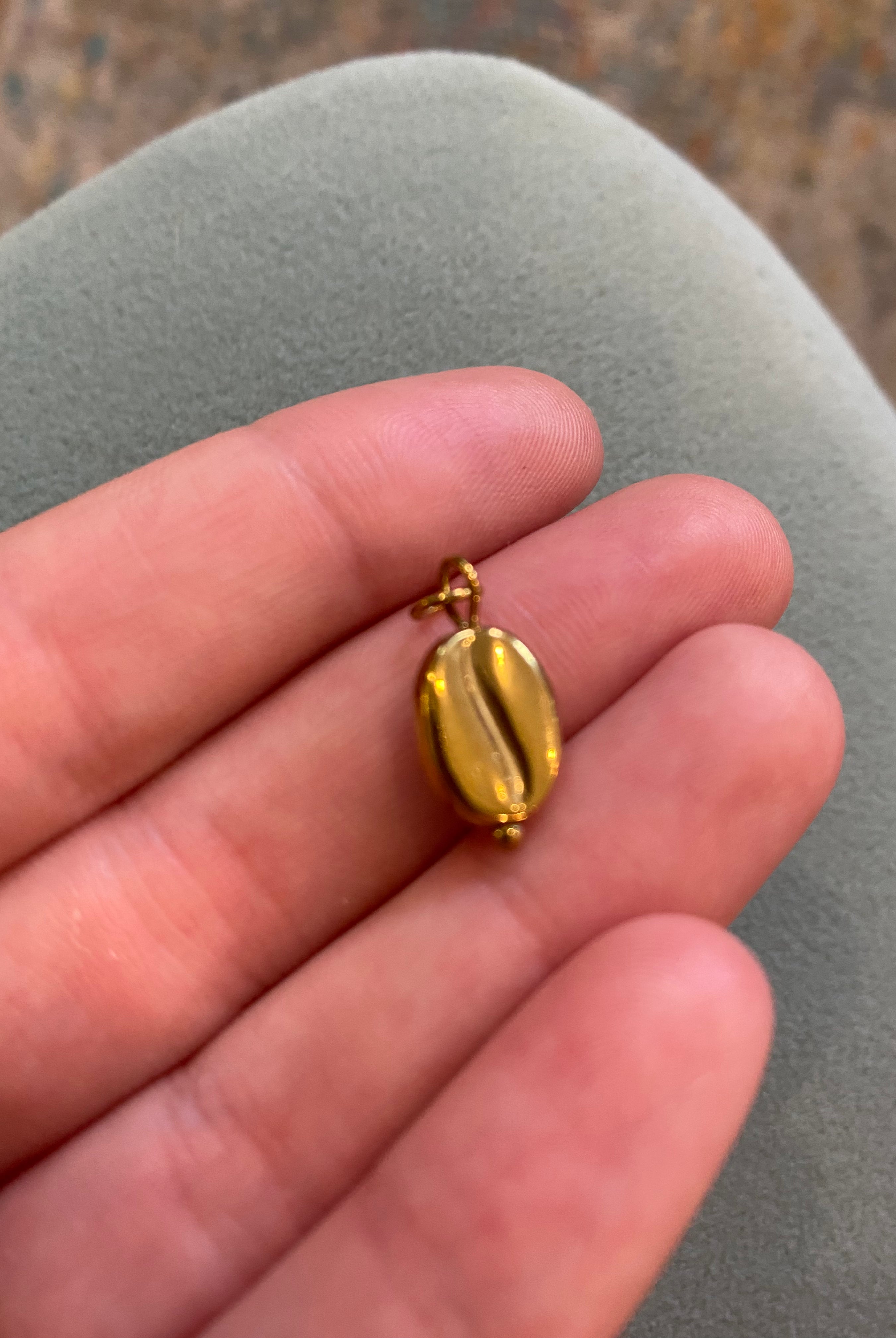 Shop Coffee Bean Charm- at Ruby Joy Boutique, a Women's Clothing Store in Pickerington, Ohio