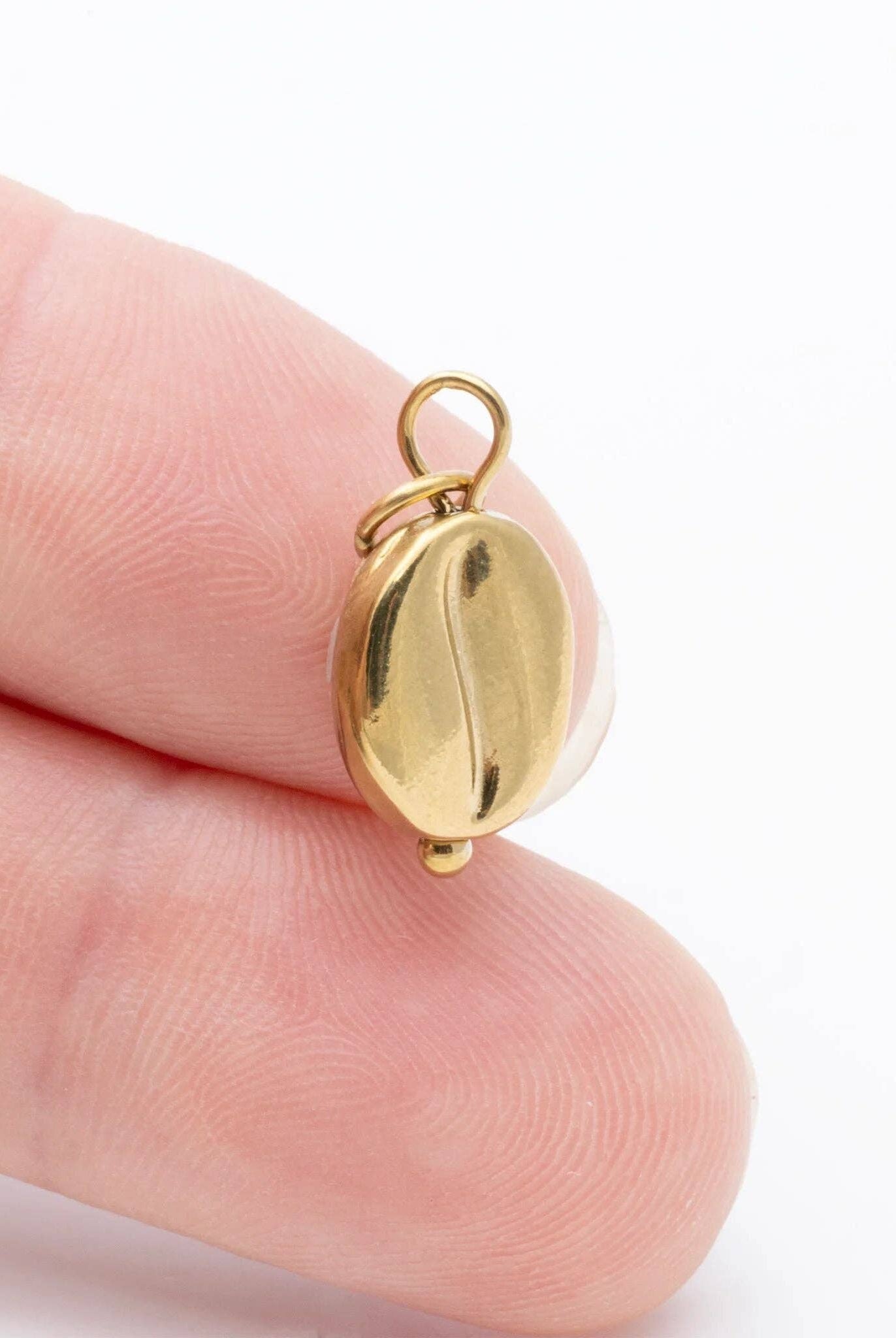 Shop Coffee Bean Charm- at Ruby Joy Boutique, a Women's Clothing Store in Pickerington, Ohio