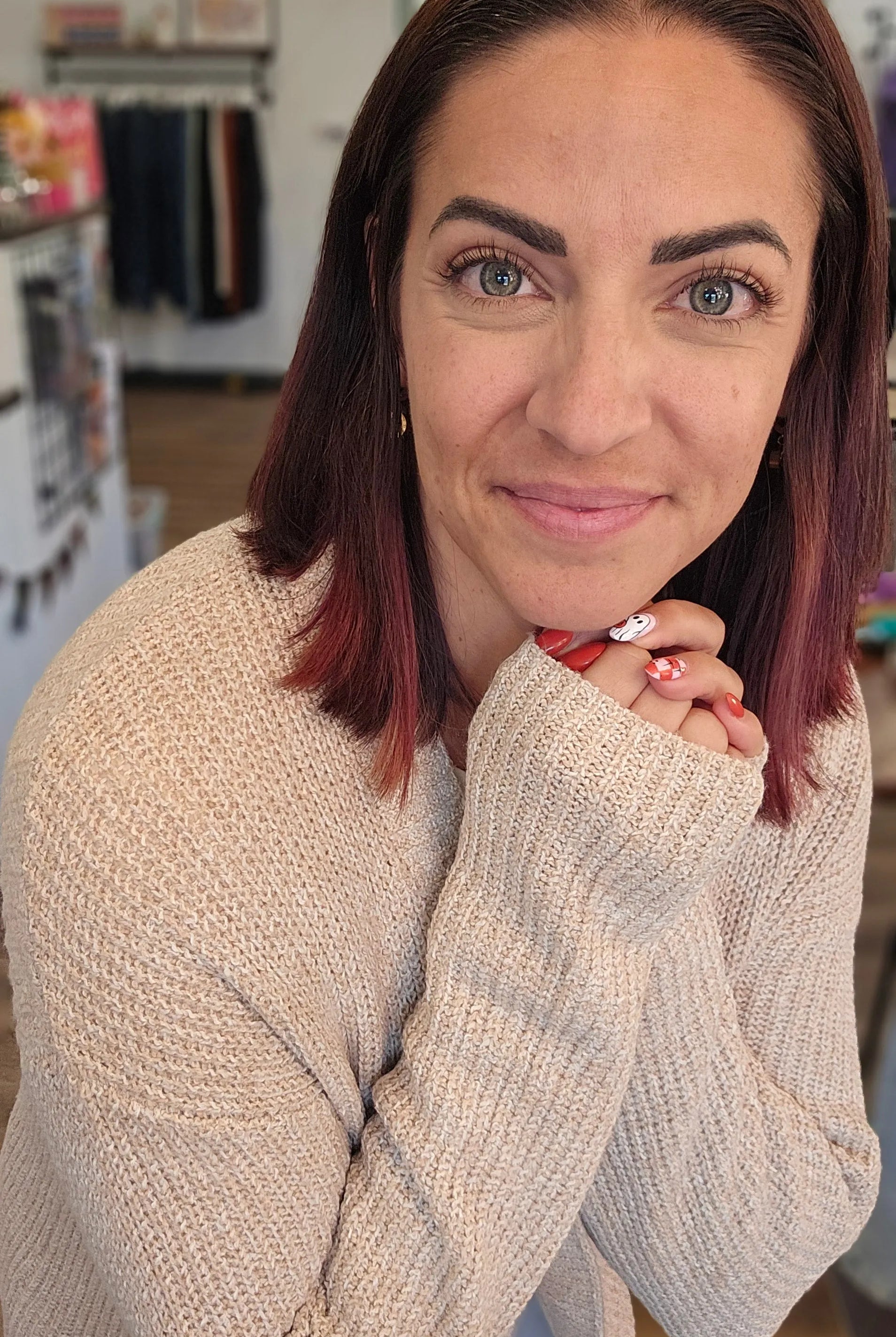 Shop Cozy Open Sweater Cardigan - Oatmeal- at Ruby Joy Boutique, a Women's Clothing Store in Pickerington, Ohio