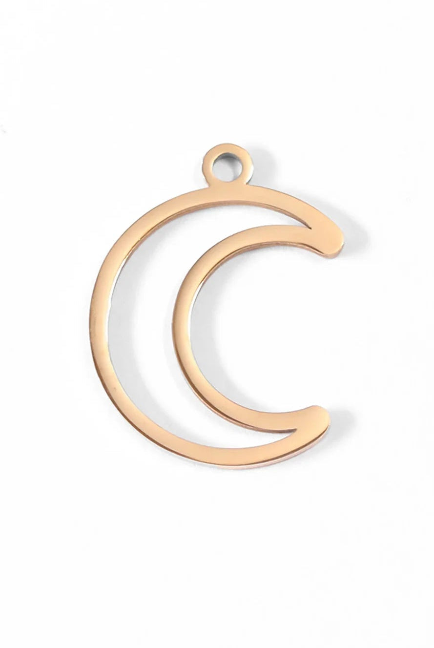 Shop Crescent Moon Charm- at Ruby Joy Boutique, a Women's Clothing Store in Pickerington, Ohio