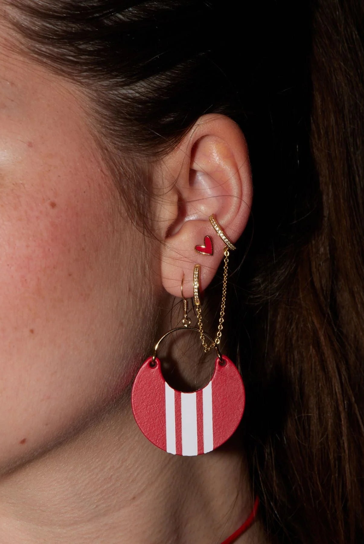 Shop Crimson Sweetheart Studs- at Ruby Joy Boutique, a Women's Clothing Store in Pickerington, Ohio