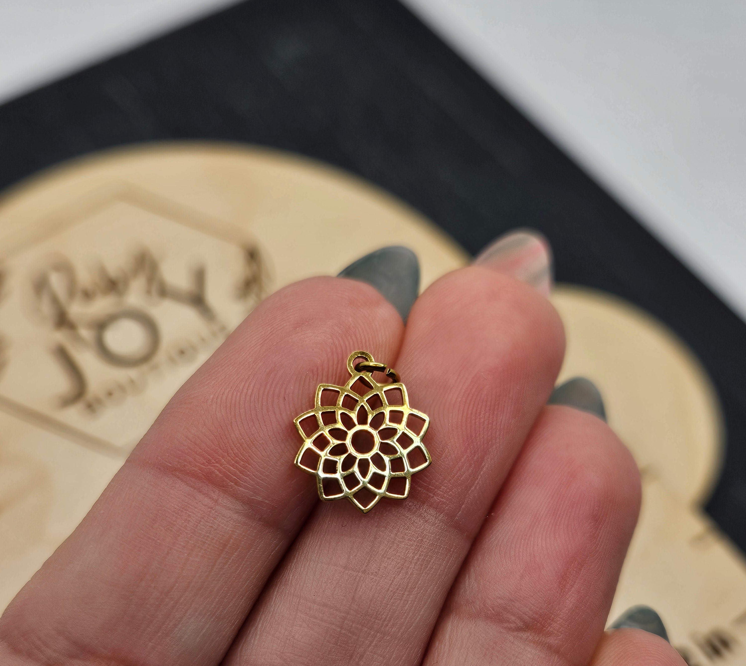 Shop Crown Chakra Charm- at Ruby Joy Boutique, a Women's Clothing Store in Pickerington, Ohio