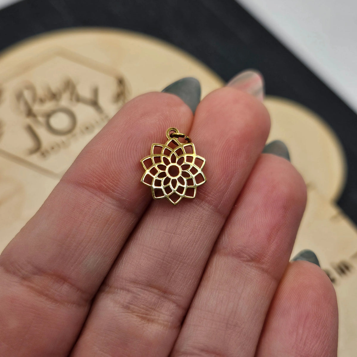 Shop Crown Chakra Charm- at Ruby Joy Boutique, a Women's Clothing Store in Pickerington, Ohio