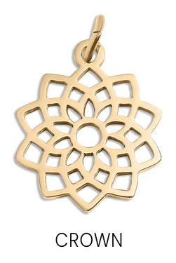 Shop Crown Chakra Charm- at Ruby Joy Boutique, a Women's Clothing Store in Pickerington, Ohio
