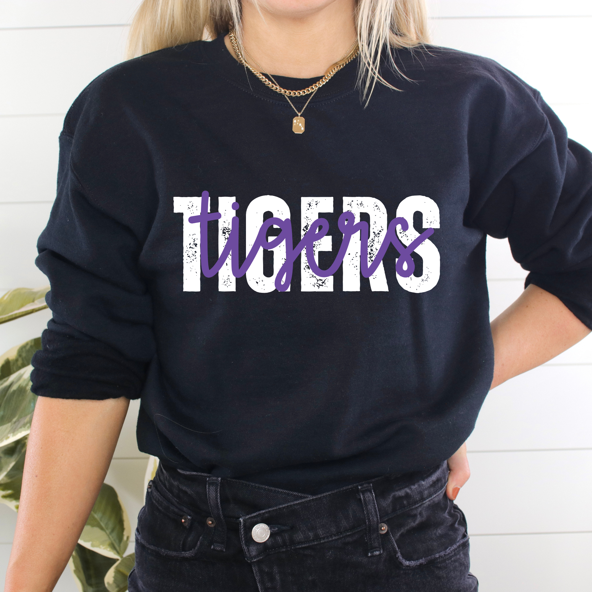Shop Custom Layered Mascot Script Graphic Top- at Ruby Joy Boutique, a Women's Clothing Store in Pickerington, Ohio