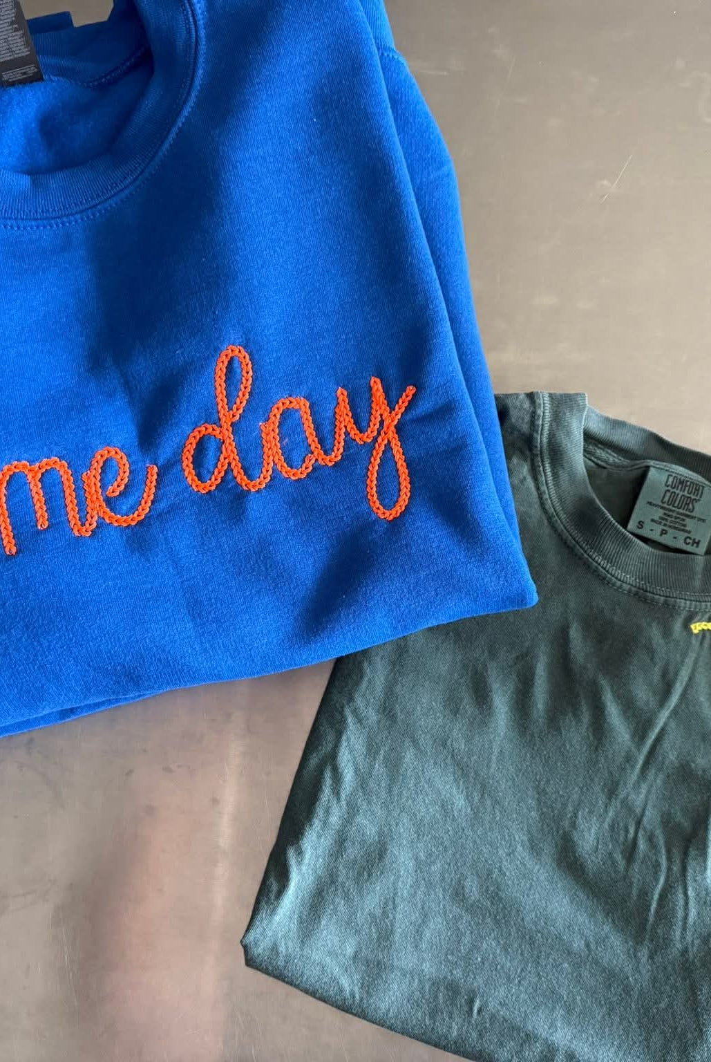 Shop Custom Retro Chainstitch Embroidered Top- at Ruby Joy Boutique, a Women's Clothing Store in Pickerington, Ohio