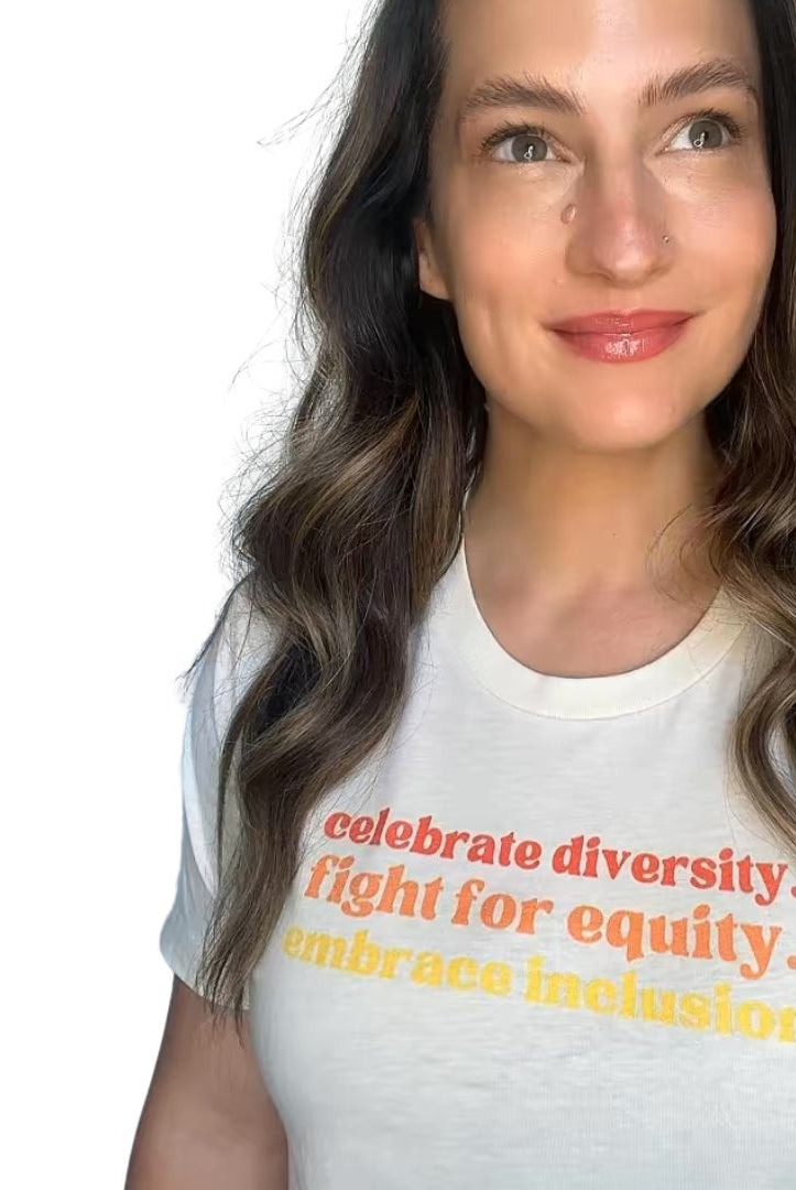 Shop DEI Classic Tee | Kind Cotton- at Ruby Joy Boutique, a Women's Clothing Store in Pickerington, Ohio