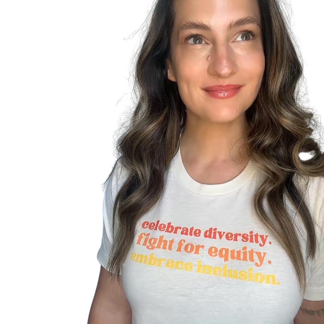 Shop DEI Classic Tee | Kind Cotton- at Ruby Joy Boutique, a Women's Clothing Store in Pickerington, Ohio