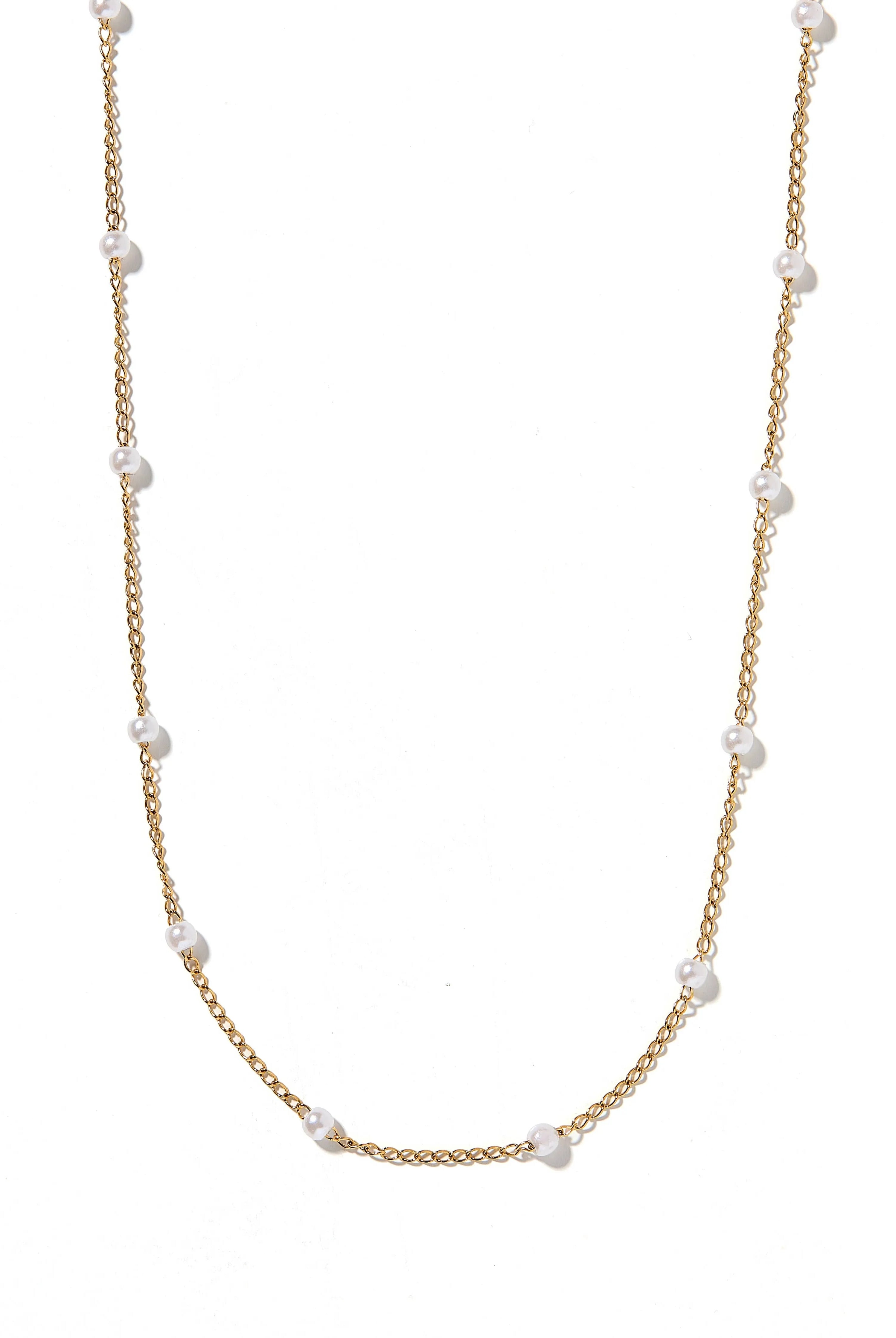 Shop Dabney Pearl Necklace- at Ruby Joy Boutique, a Women's Clothing Store in Pickerington, Ohio