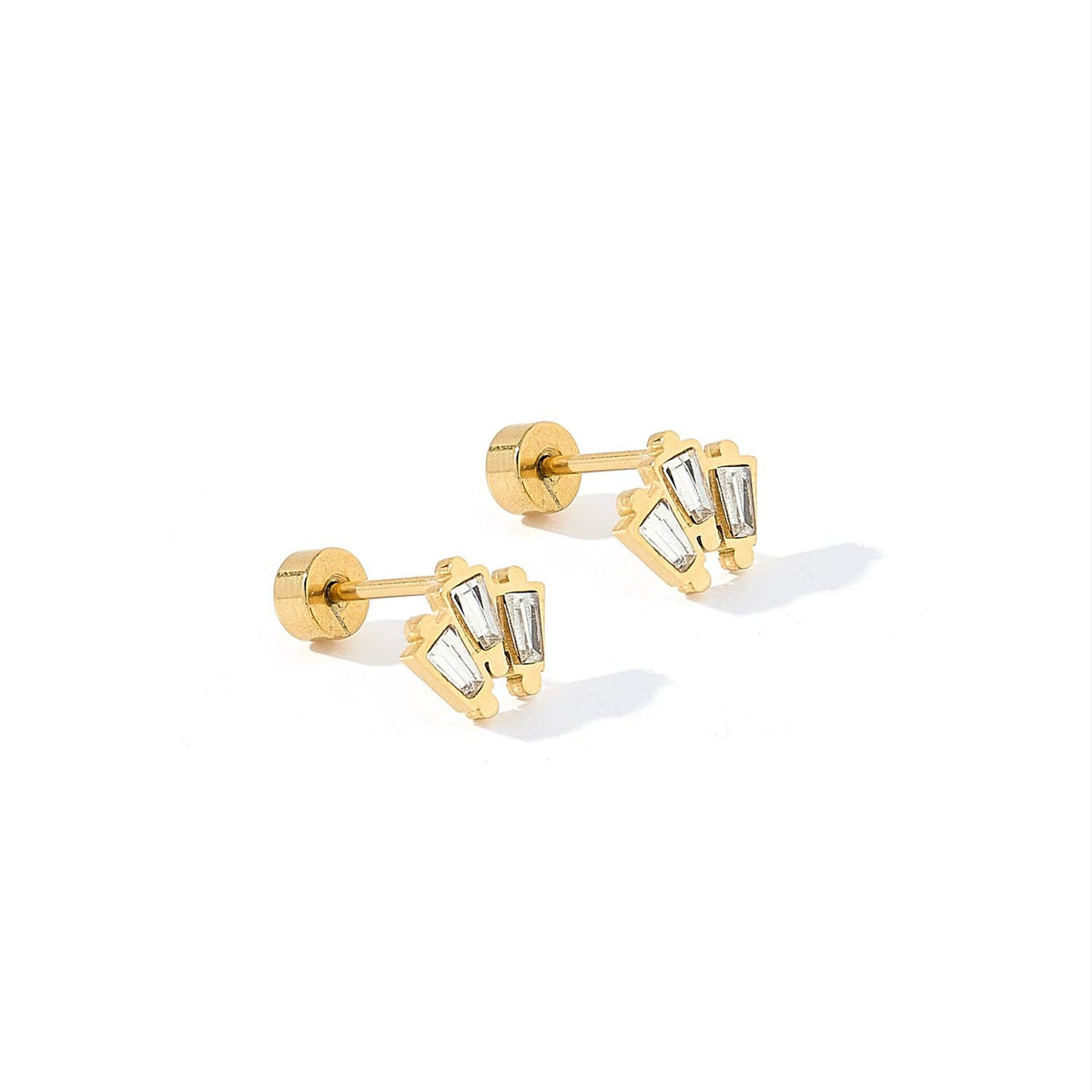 Shop Demi Screwback Stud Earrings- at Ruby Joy Boutique, a Women's Clothing Store in Pickerington, Ohio