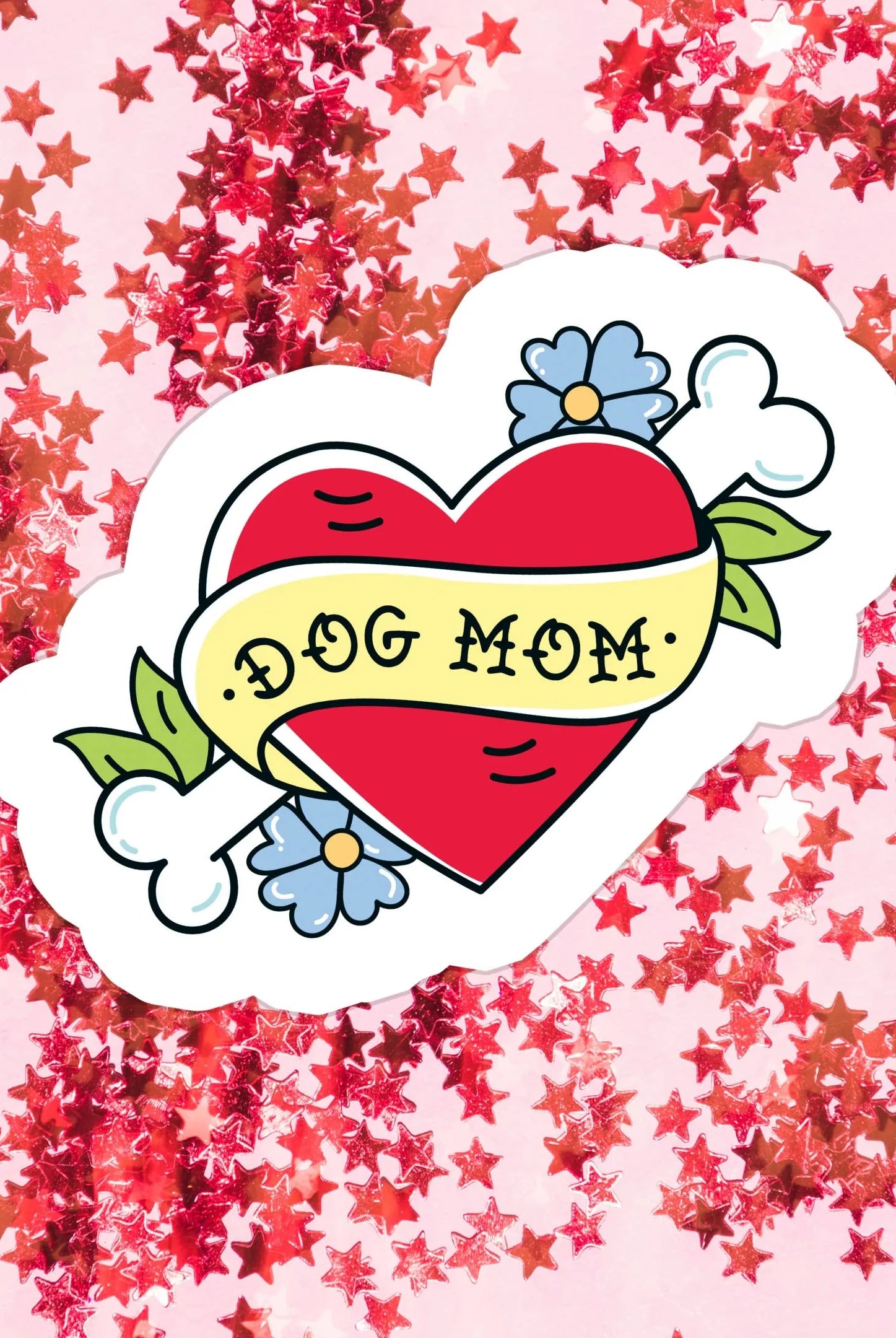 Shop Dog Mom Tattoo | Waterproof Vinyl Sticker- at Ruby Joy Boutique, a Women's Clothing Store in Pickerington, Ohio