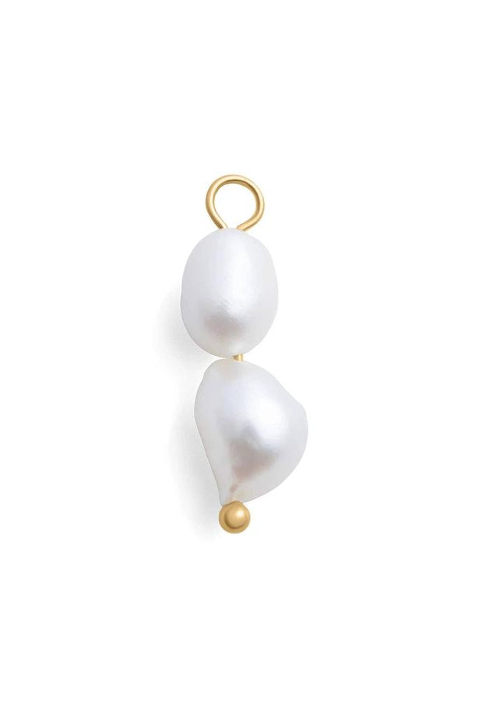 Shop Double Freshwater Pearl Charm- at Ruby Joy Boutique, a Women's Clothing Store in Pickerington, Ohio