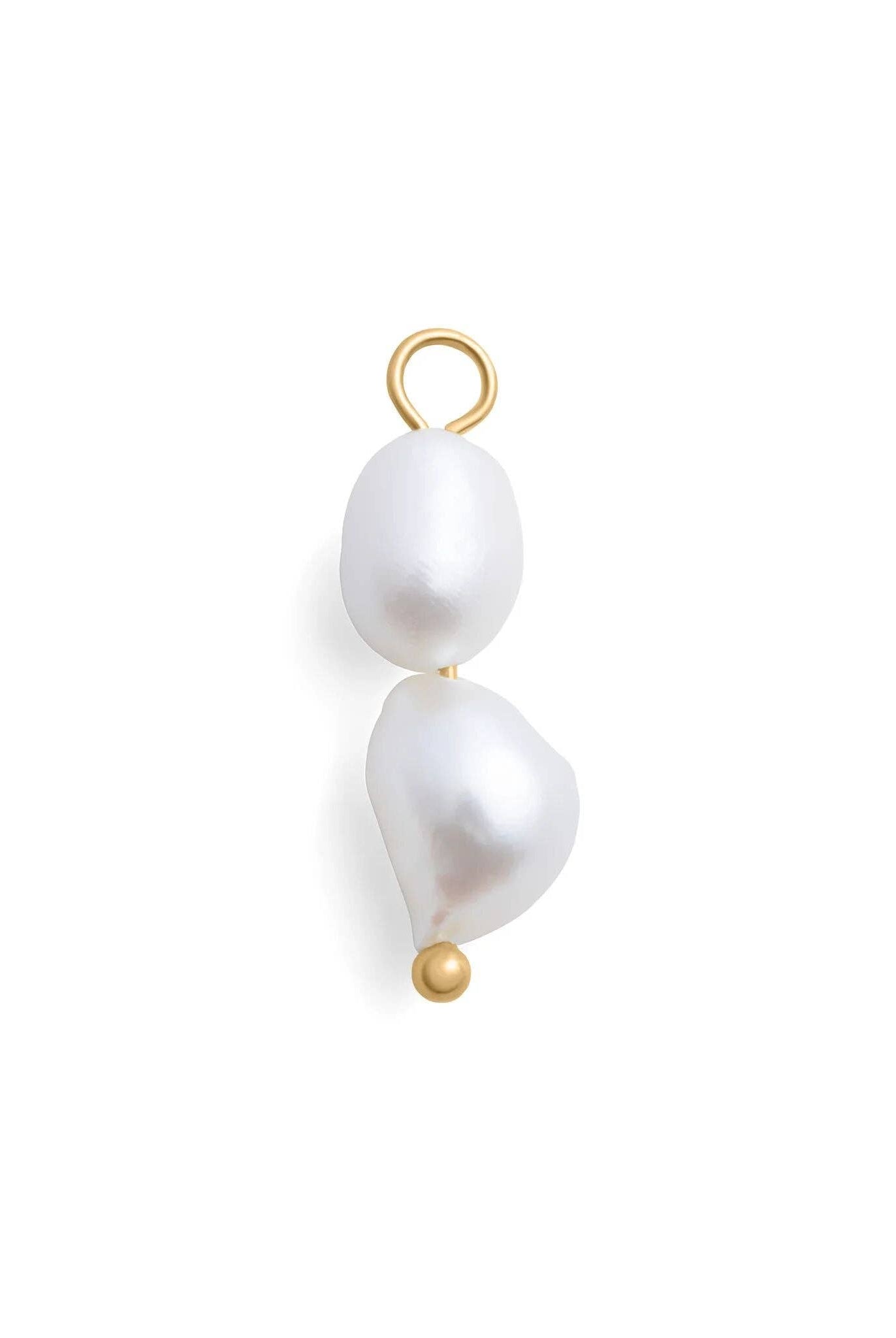 Shop Double Freshwater Pearl Charm- at Ruby Joy Boutique, a Women's Clothing Store in Pickerington, Ohio