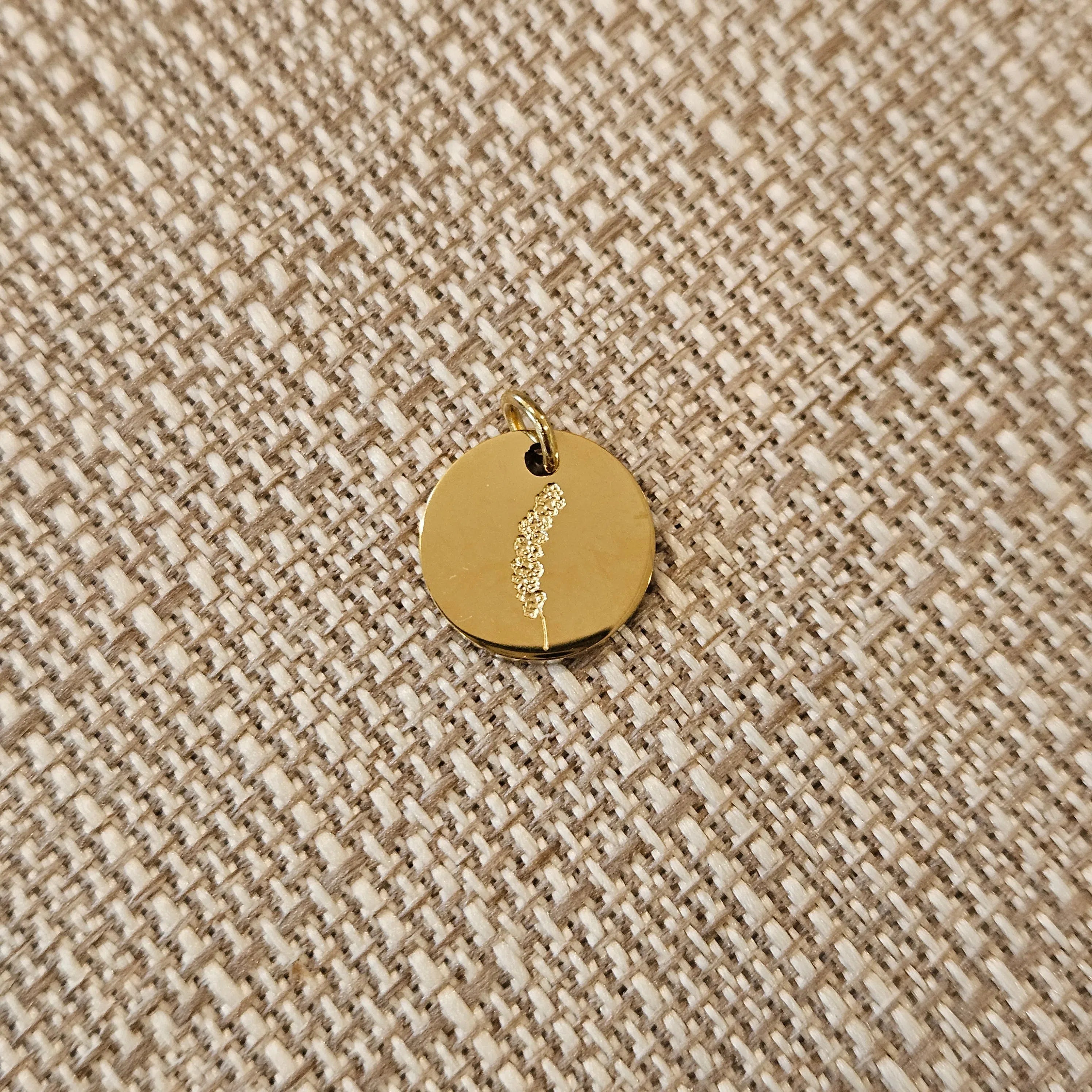 Shop Engraved Birth Flower Charms-Charms at Ruby Joy Boutique, a Women's Clothing Store in Pickerington, Ohio