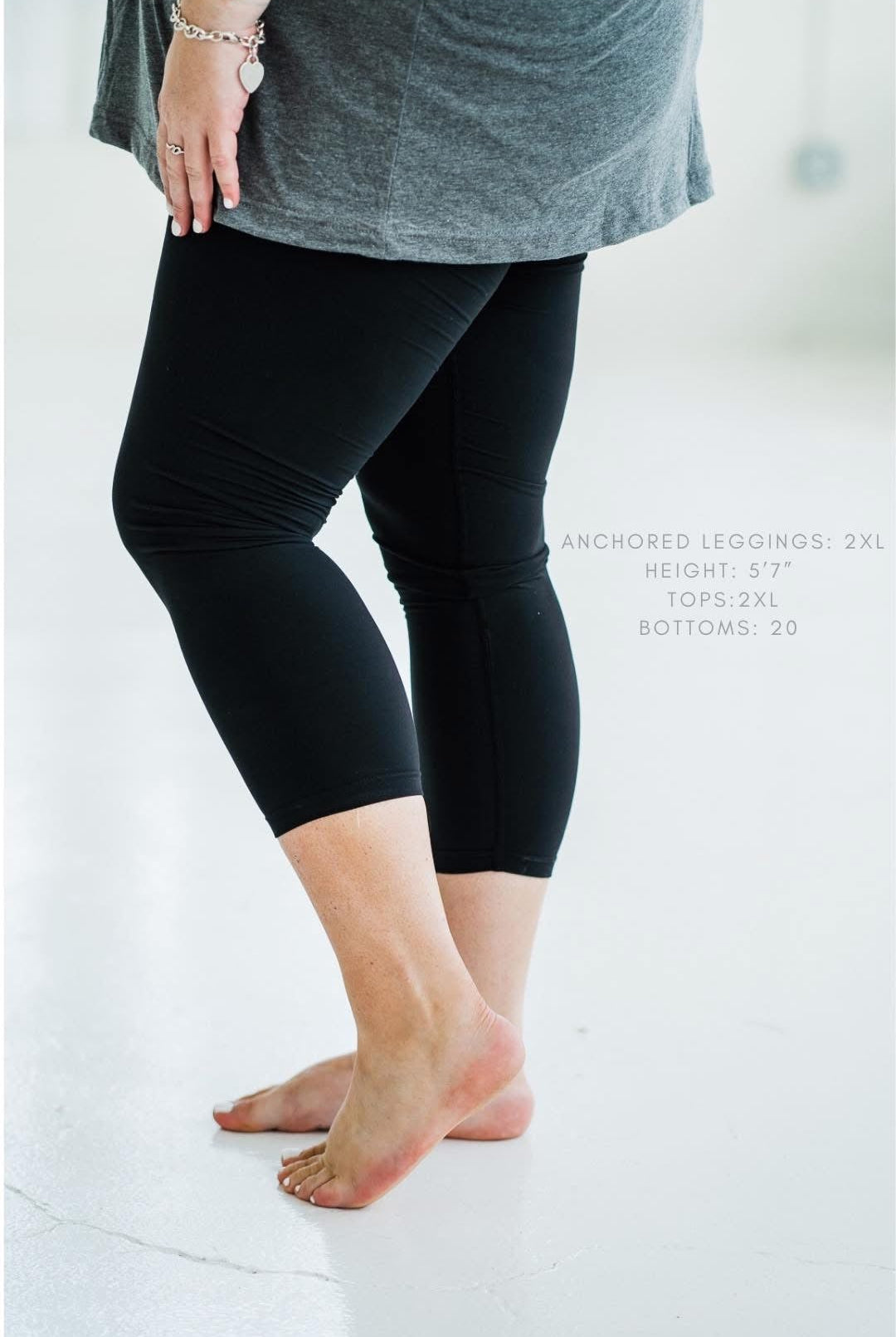 Shop Essential Capri-Length Pocket Leggings- at Ruby Joy Boutique, a Women's Clothing Store in Pickerington, Ohio