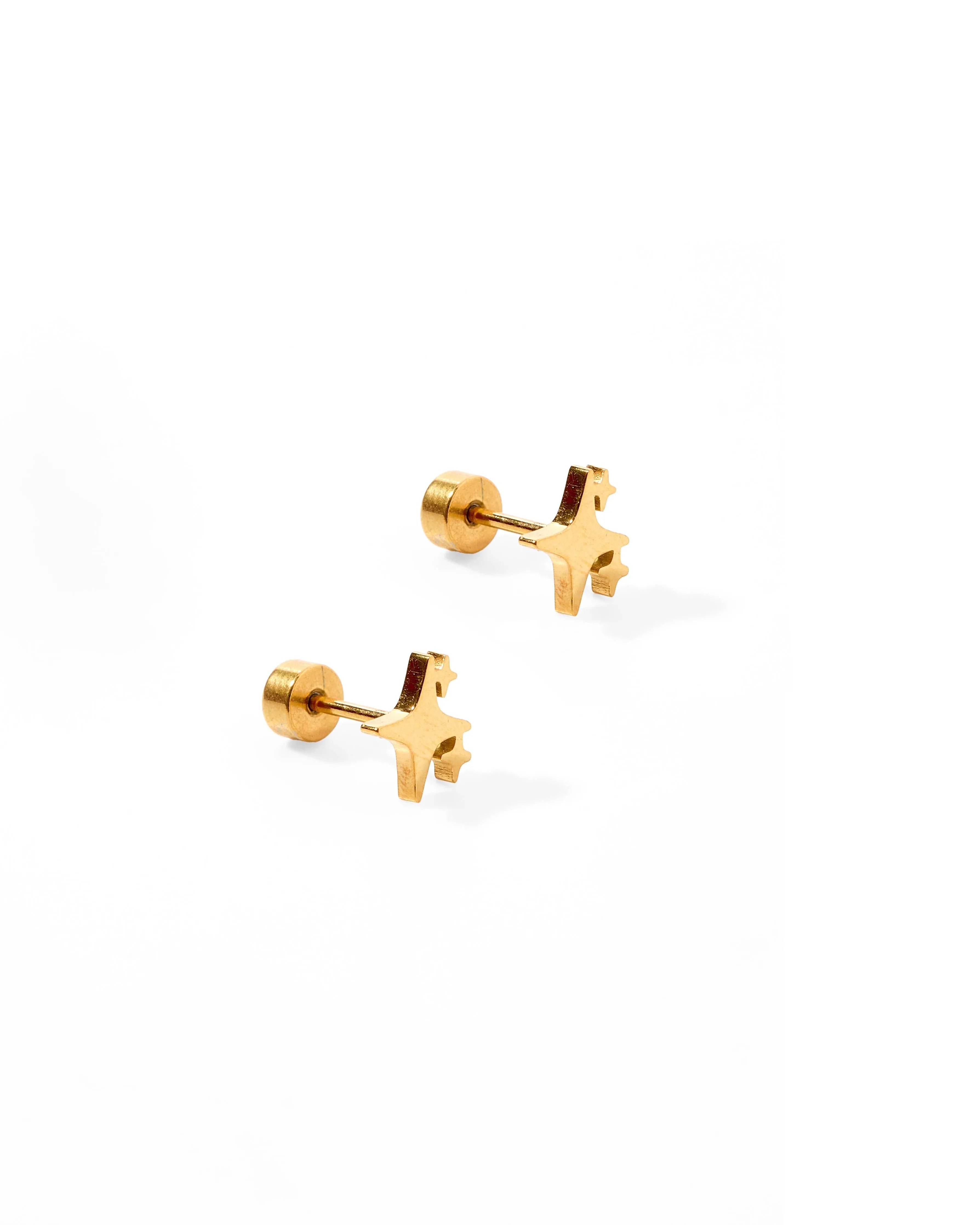 Shop Estelle Screwback Stud Earrings- at Ruby Joy Boutique, a Women's Clothing Store in Pickerington, Ohio