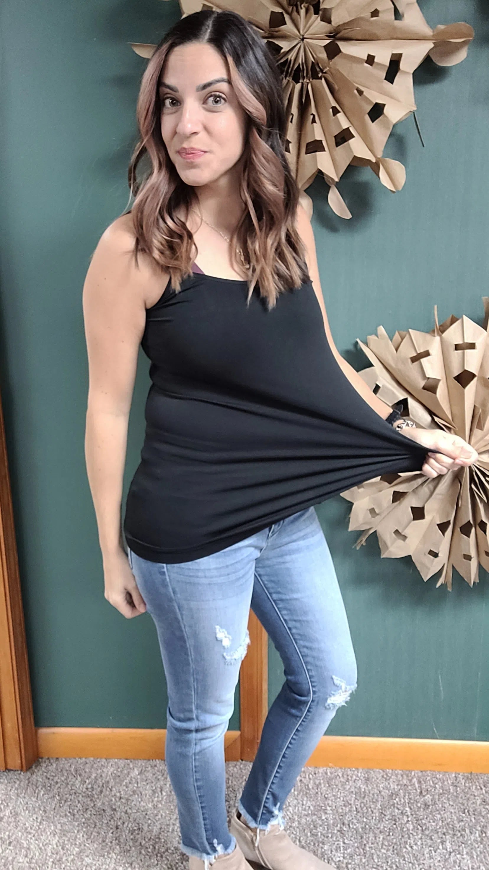 Shop Everyday Camisole with Adjustable Straps-Regular at Ruby Joy Boutique, a Women's Clothing Store in Pickerington, Ohio