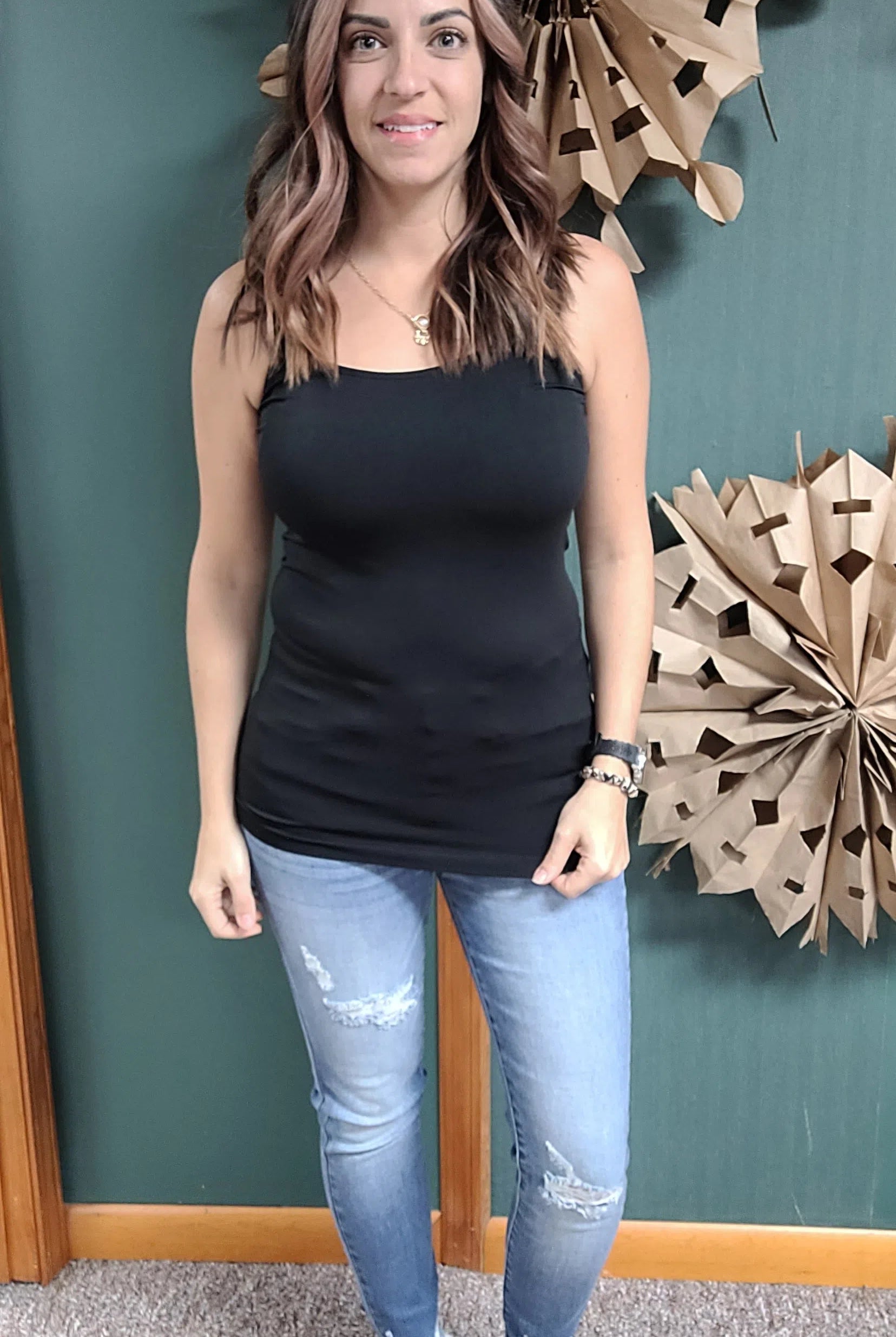 Shop Everyday Camisole with Adjustable Straps- at Ruby Joy Boutique, a Women's Clothing Store in Pickerington, Ohio
