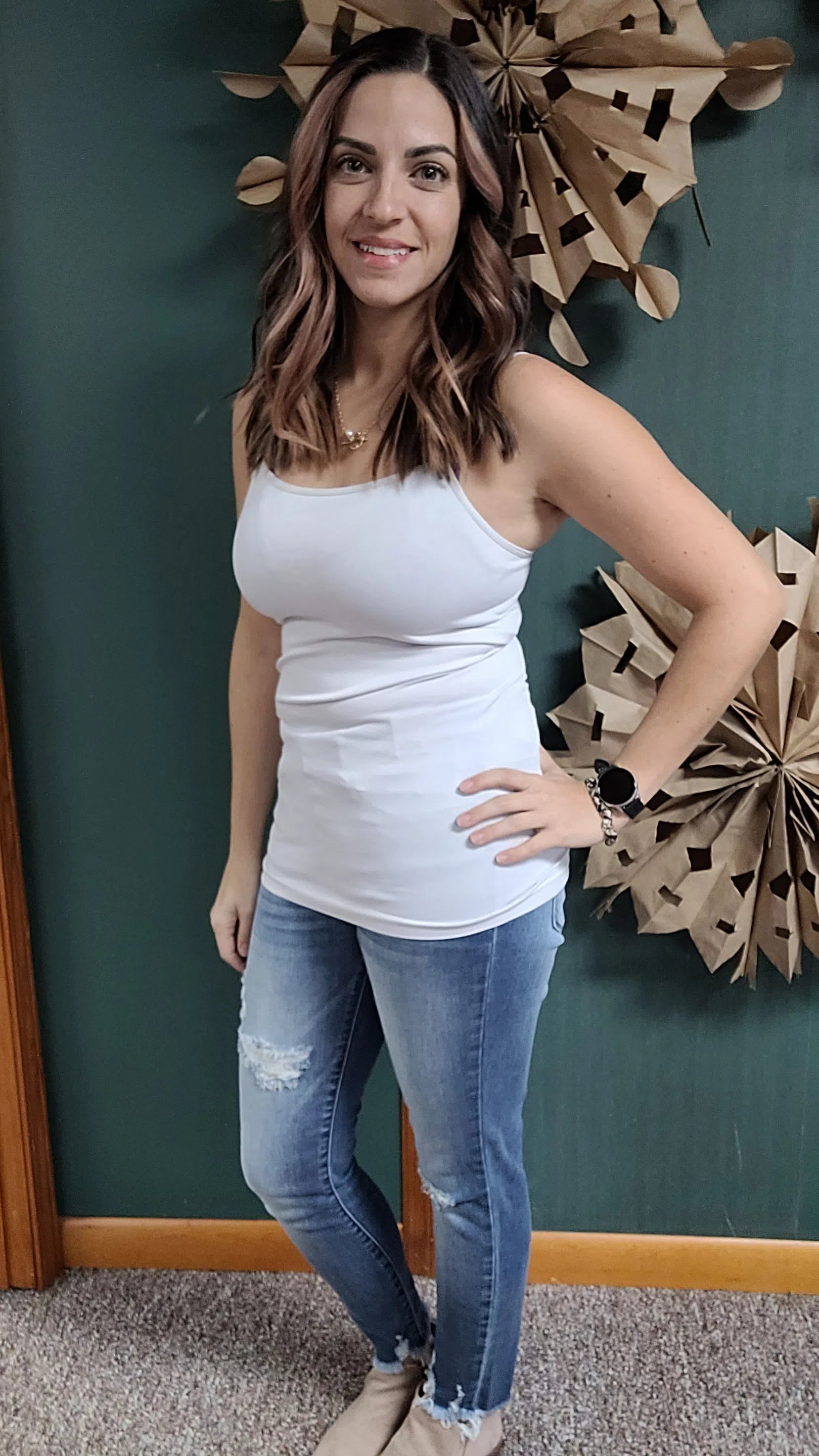 Shop Everyday Camisole with Adjustable Straps- at Ruby Joy Boutique, a Women's Clothing Store in Pickerington, Ohio