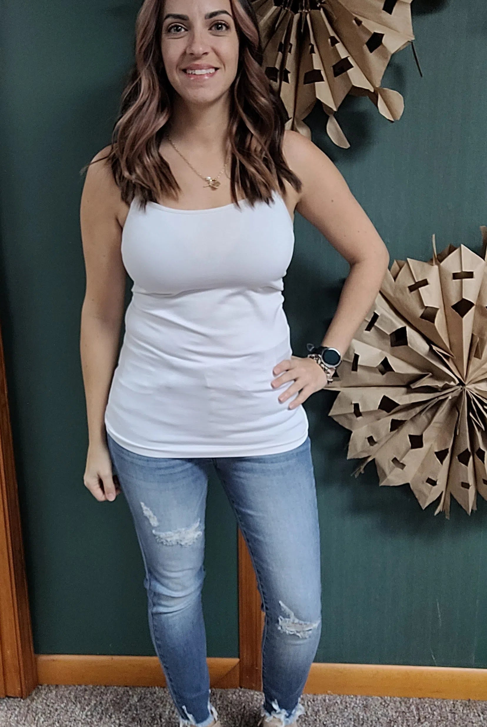 Shop Everyday Camisole with Adjustable Straps- at Ruby Joy Boutique, a Women's Clothing Store in Pickerington, Ohio