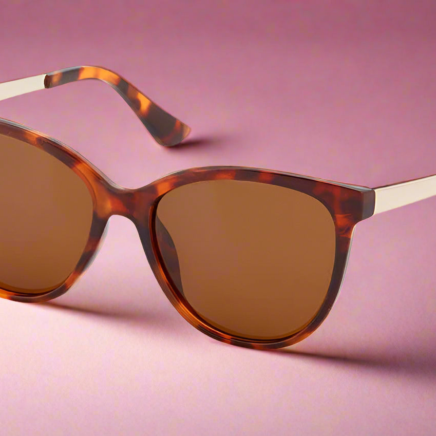 Shop Fallon Polarized Sunglasses-Tortoise at Ruby Joy Boutique, a Women's Clothing Store in Pickerington, Ohio