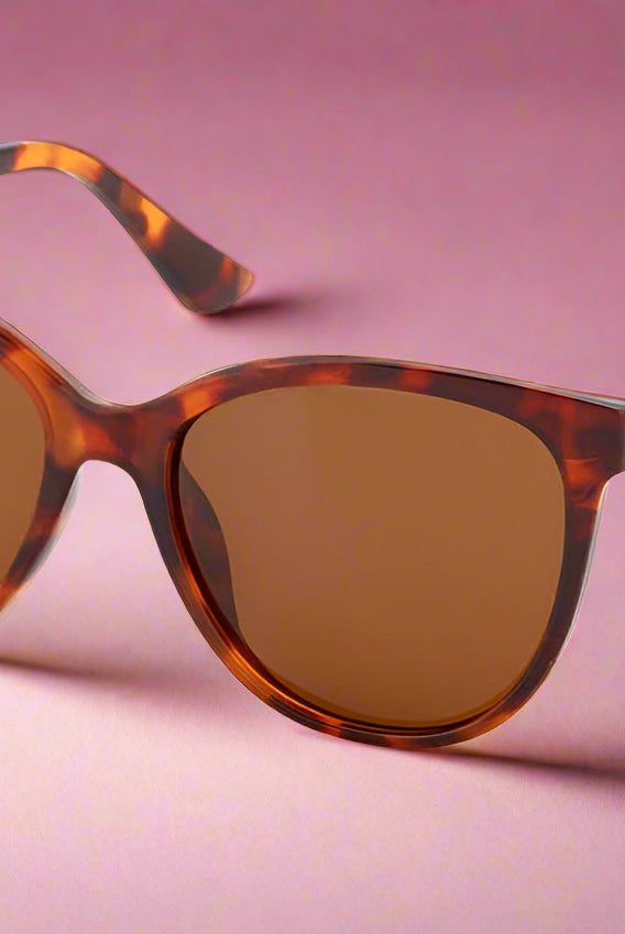 Shop Fallon Polarized Sunglasses-Tortoise at Ruby Joy Boutique, a Women's Clothing Store in Pickerington, Ohio