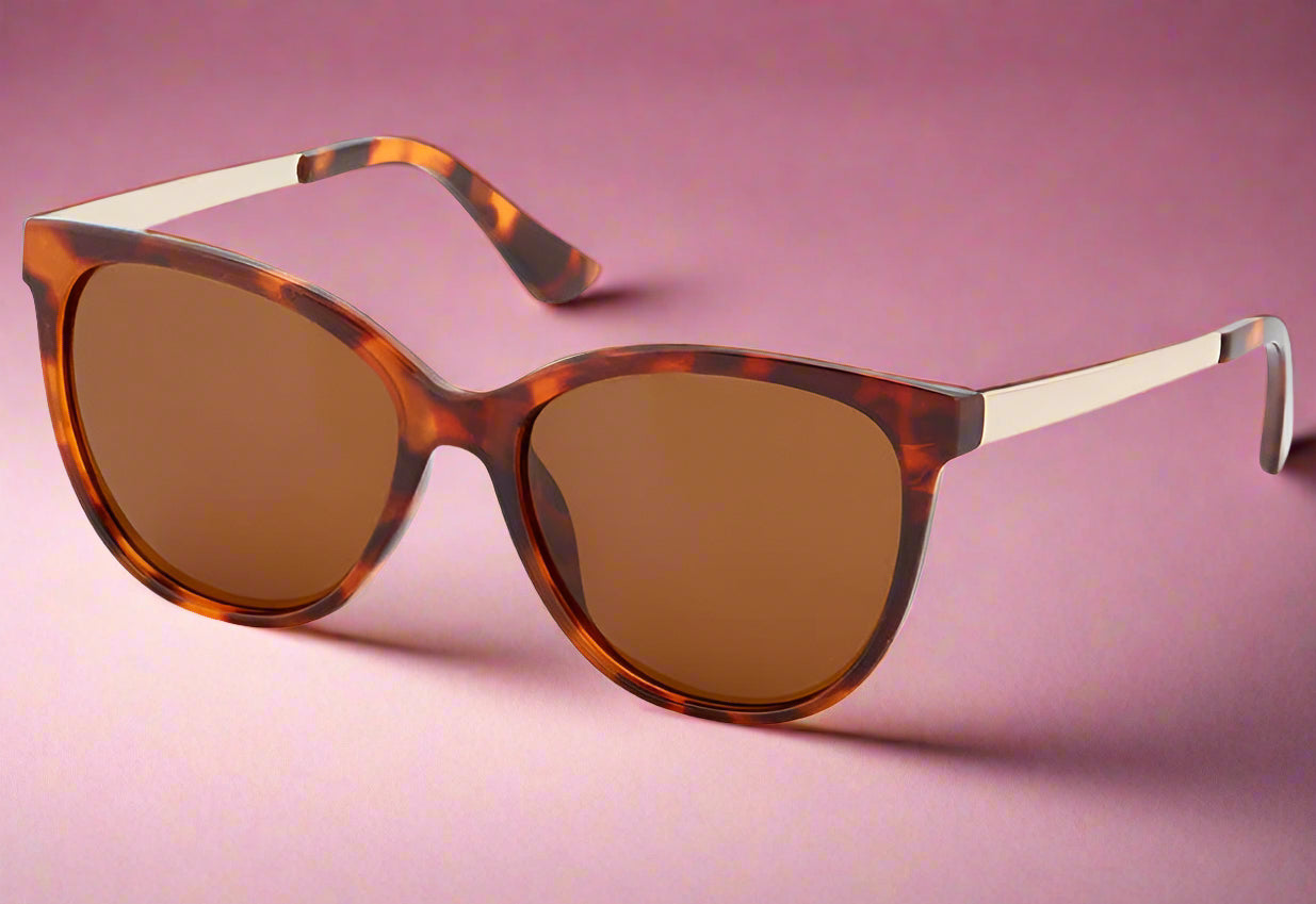 Shop Fallon Polarized Sunglasses-Tortoise at Ruby Joy Boutique, a Women's Clothing Store in Pickerington, Ohio