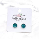 Shop Faux Druzy 8mm Stud Earrings-Earrings at Ruby Joy Boutique, a Women's Clothing Store in Pickerington, Ohio