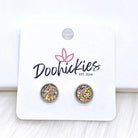 Shop Faux Druzy 8mm Stud Earrings-Earrings at Ruby Joy Boutique, a Women's Clothing Store in Pickerington, Ohio