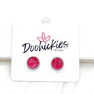 Shop Faux Druzy 8mm Stud Earrings-Earrings at Ruby Joy Boutique, a Women's Clothing Store in Pickerington, Ohio