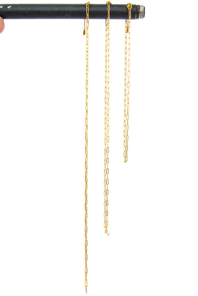 Shop Finley Charm Necklace Chain - 3 Lengths-Necklaces at Ruby Joy Boutique, a Women's Clothing Store in Pickerington, Ohio