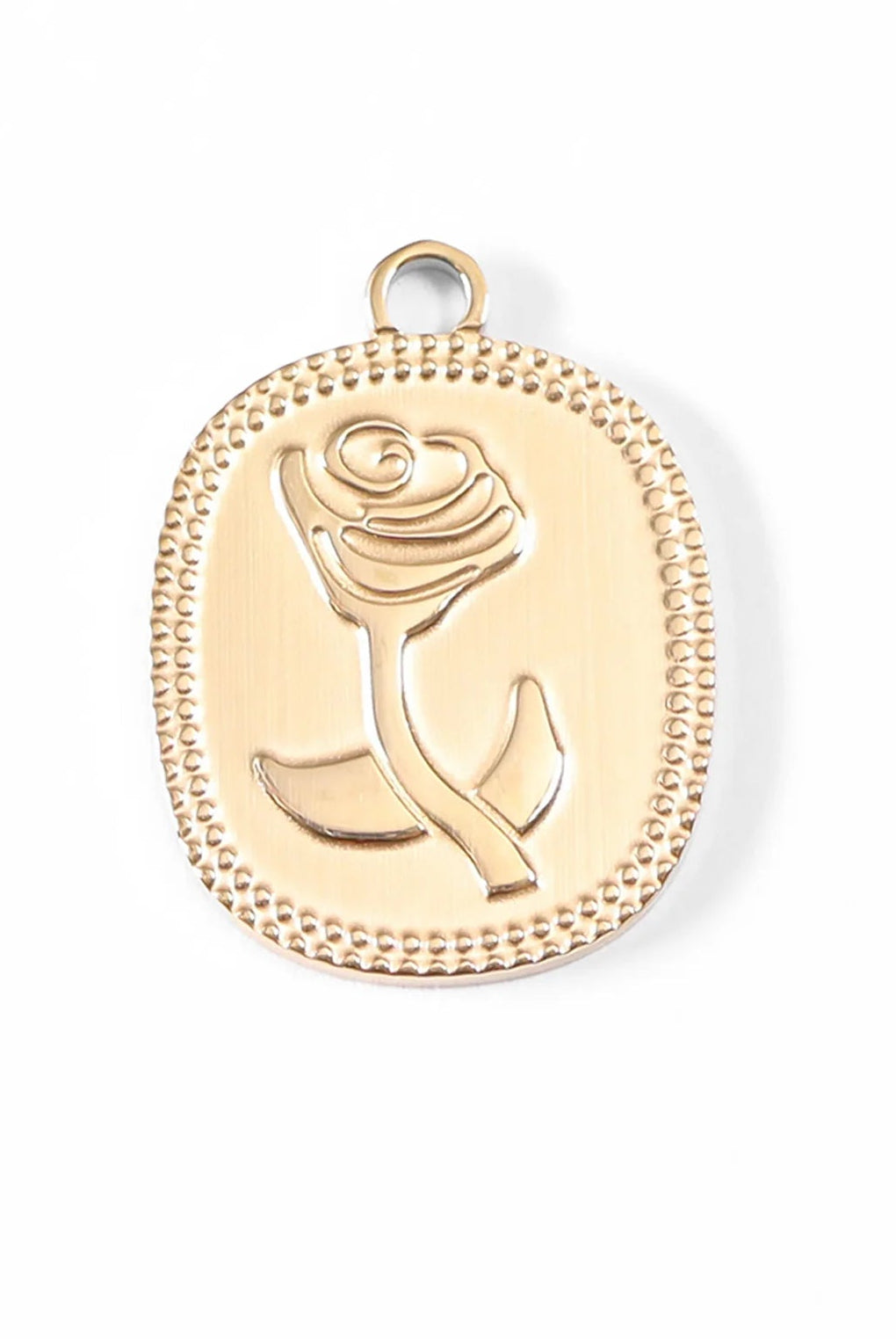 Shop Framed Rose Charm- at Ruby Joy Boutique, a Women's Clothing Store in Pickerington, Ohio