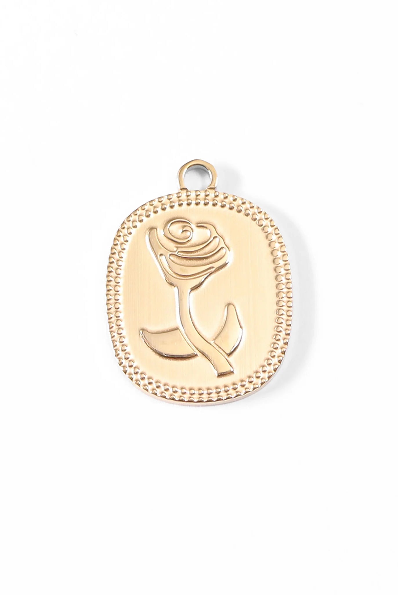 Shop Framed Rose Charm- at Ruby Joy Boutique, a Women's Clothing Store in Pickerington, Ohio