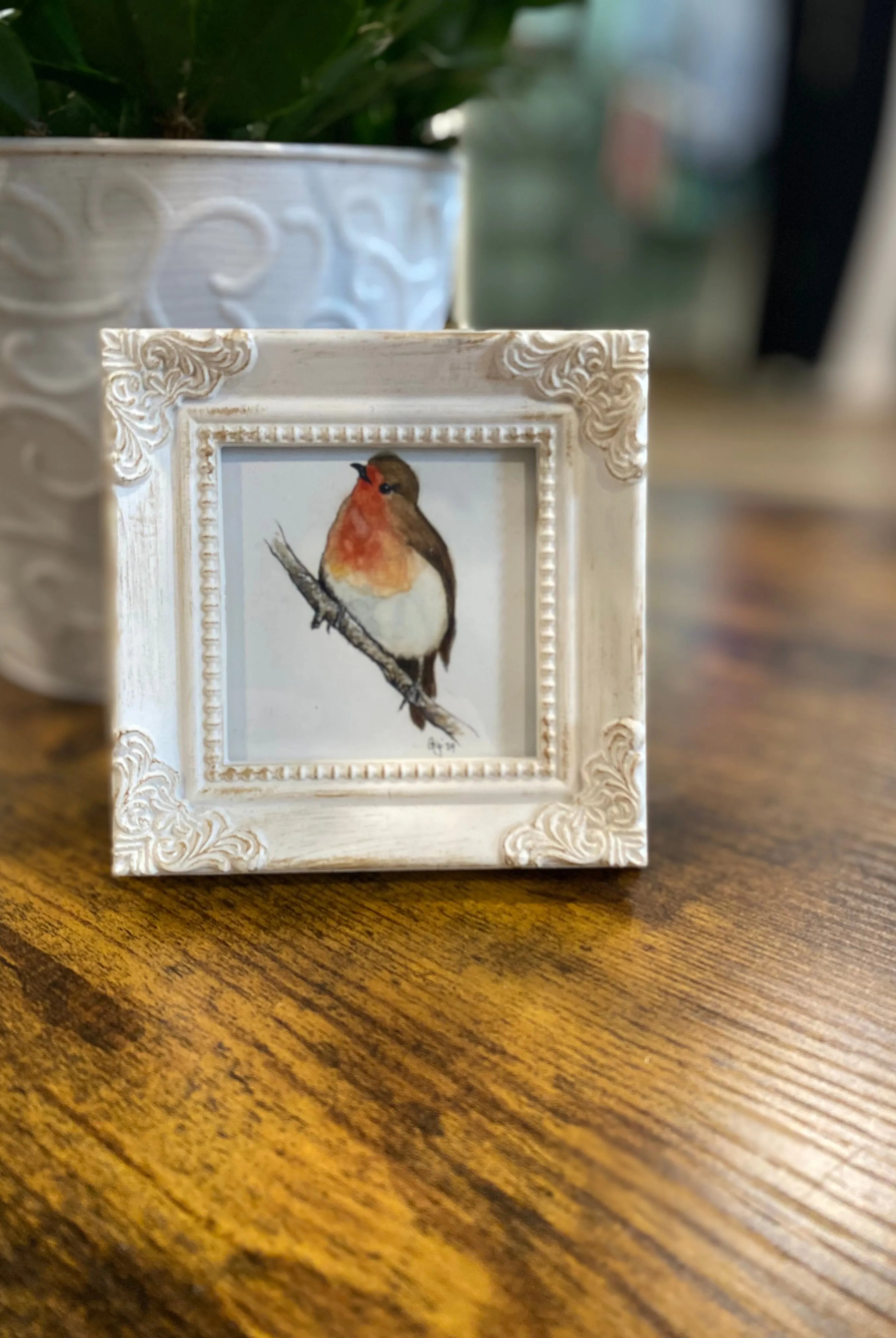 Shop Framed Watercolor Prints-Robin at Ruby Joy Boutique, a Women's Clothing Store in Pickerington, Ohio
