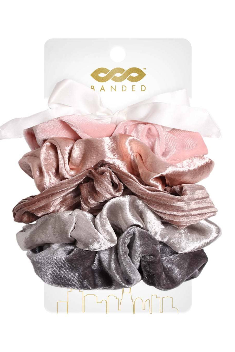 Shop Frosted - 6 Pack Scrunchies- at Ruby Joy Boutique, a Women's Clothing Store in Pickerington, Ohio