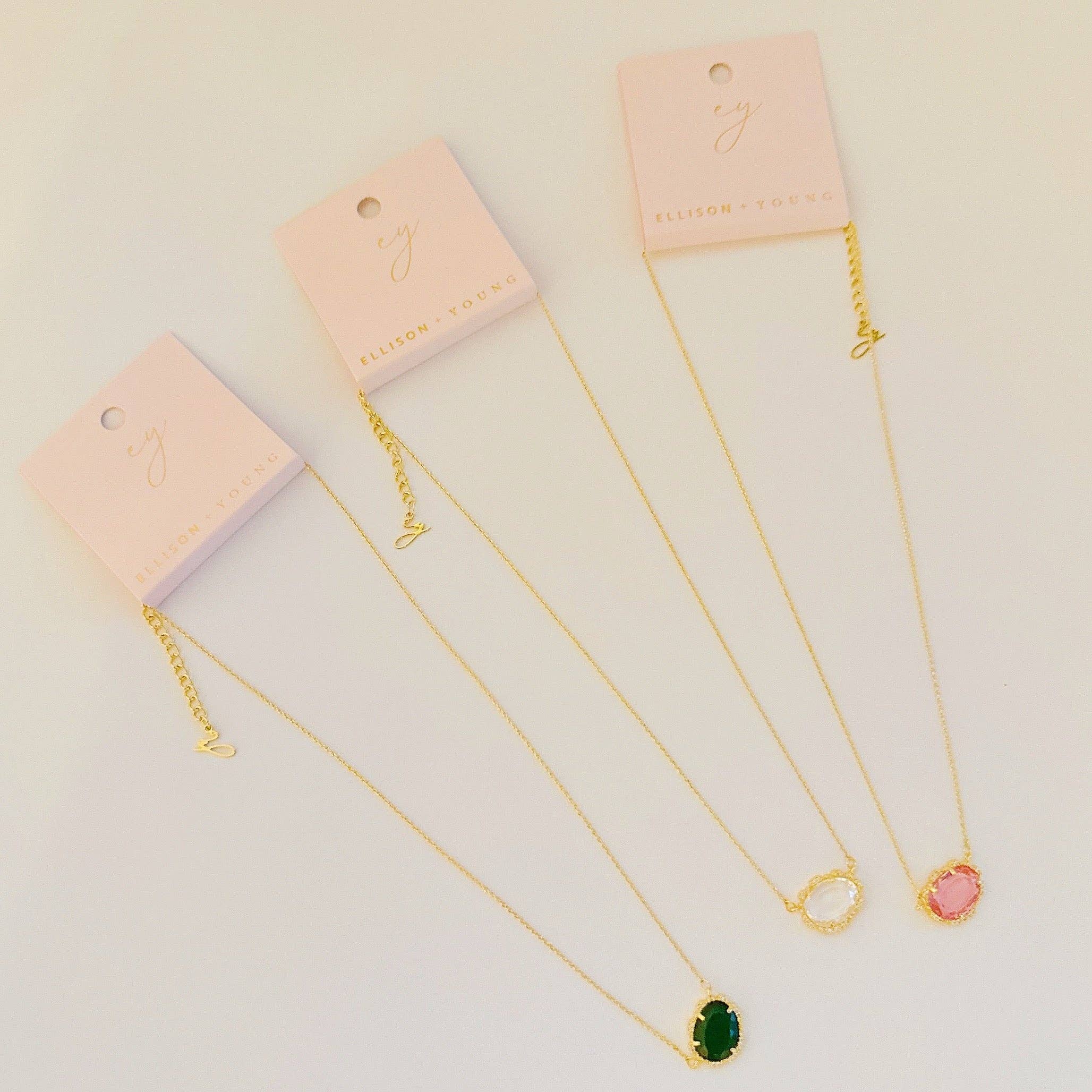 Shop Gemma Pendant Necklace- at Ruby Joy Boutique, a Women's Clothing Store in Pickerington, Ohio