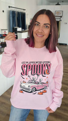 Shop Get in Loser, We're Getting Spooky Tee-Small at Ruby Joy Boutique, a Women's Clothing Store in Pickerington, Ohio