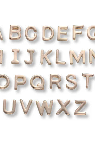 Shop Gold-Filled Letter Charms-Charms at Ruby Joy Boutique, a Women's Clothing Store in Pickerington, Ohio