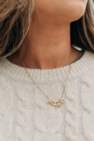 Shop Gold-Filled Letter Charms-Charms at Ruby Joy Boutique, a Women's Clothing Store in Pickerington, Ohio