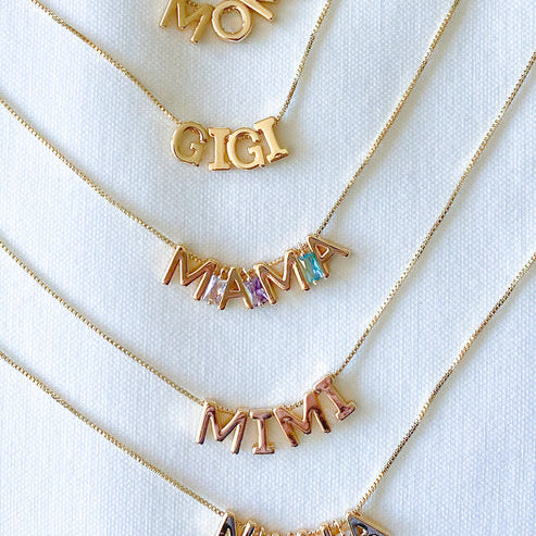 Shop Gold-Filled Letter Charms-Charms at Ruby Joy Boutique, a Women's Clothing Store in Pickerington, Ohio