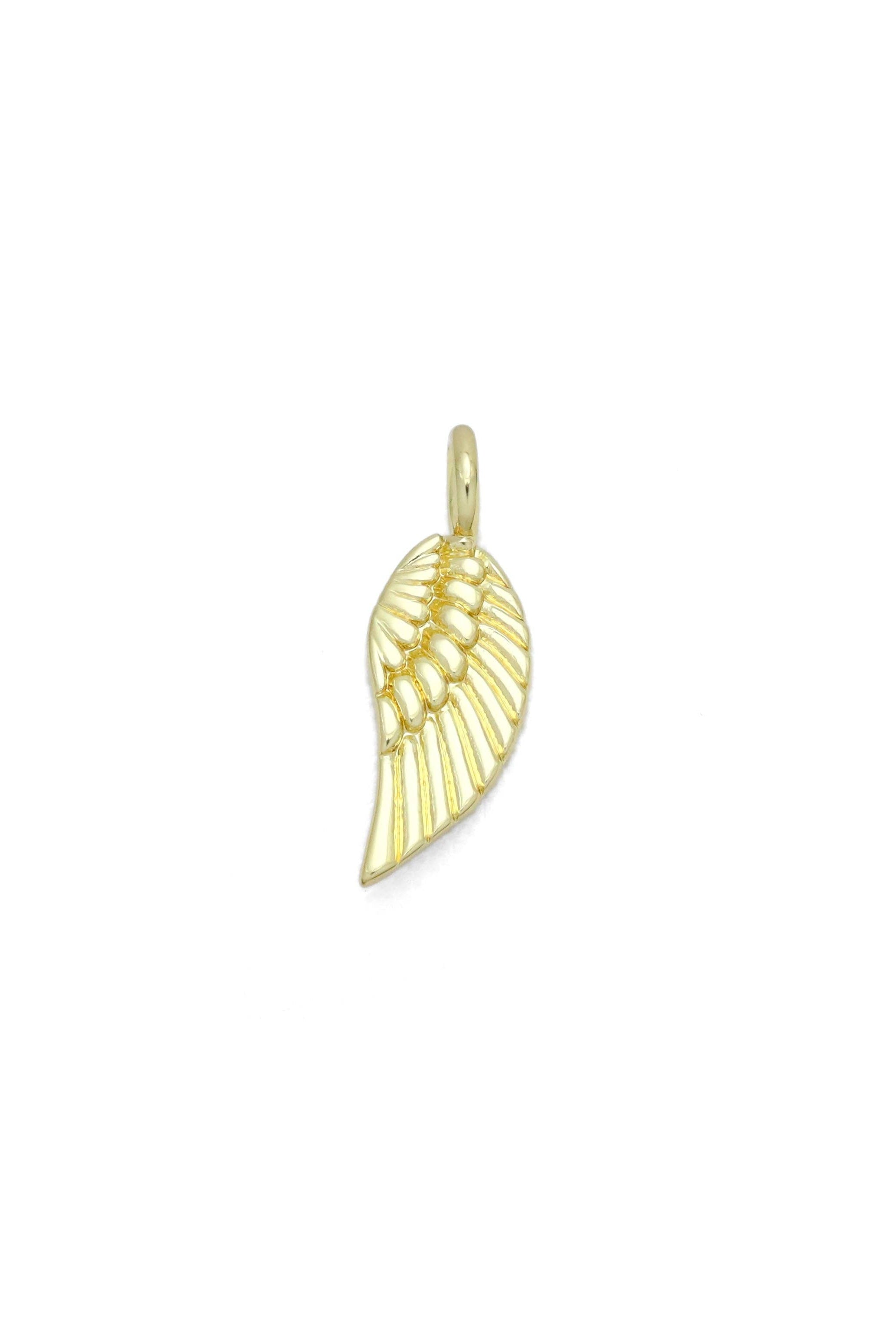 Shop Gold Wing Charm- at Ruby Joy Boutique, a Women's Clothing Store in Pickerington, Ohio
