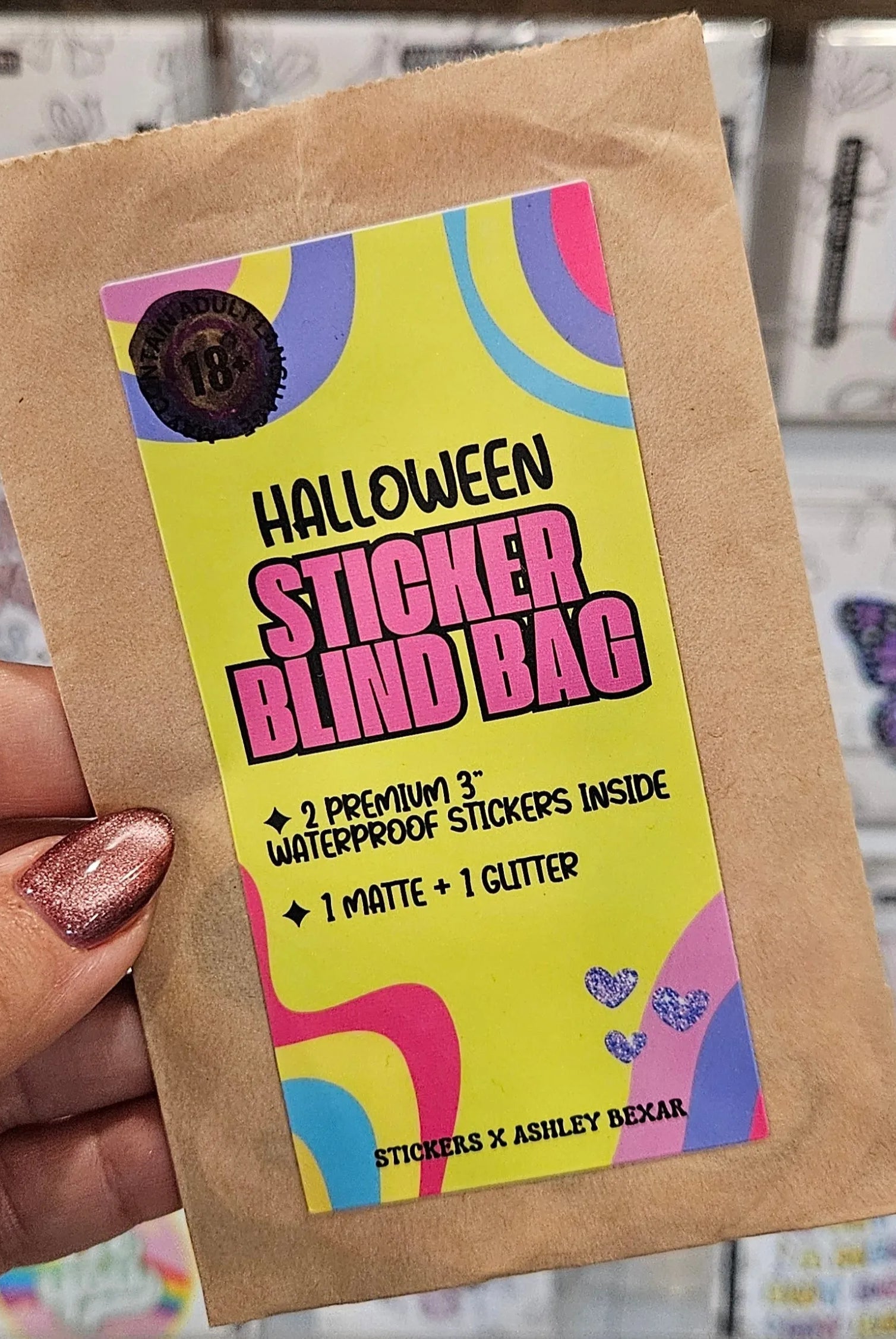 Shop Halloween Waterproof Sticker Blind Bags- at Ruby Joy Boutique, a Women's Clothing Store in Pickerington, Ohio