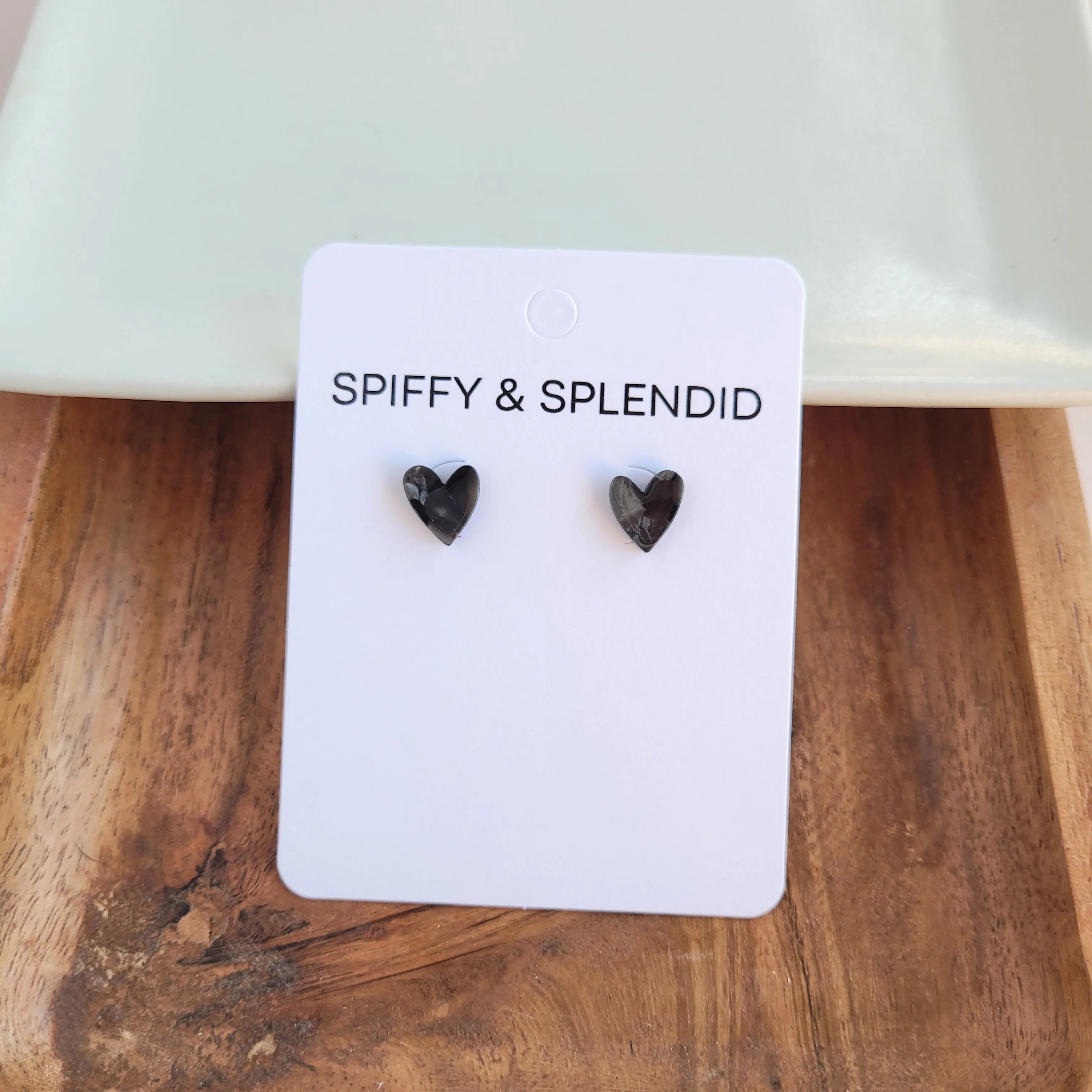 Shop Hand Drawn Heart Studs - Black- at Ruby Joy Boutique, a Women's Clothing Store in Pickerington, Ohio