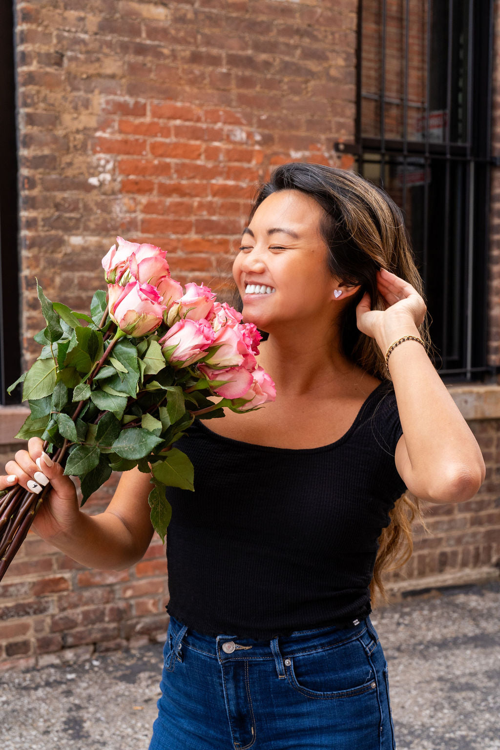 Shop Hand Drawn Heart Studs - Lavender Purple- at Ruby Joy Boutique, a Women's Clothing Store in Pickerington, Ohio