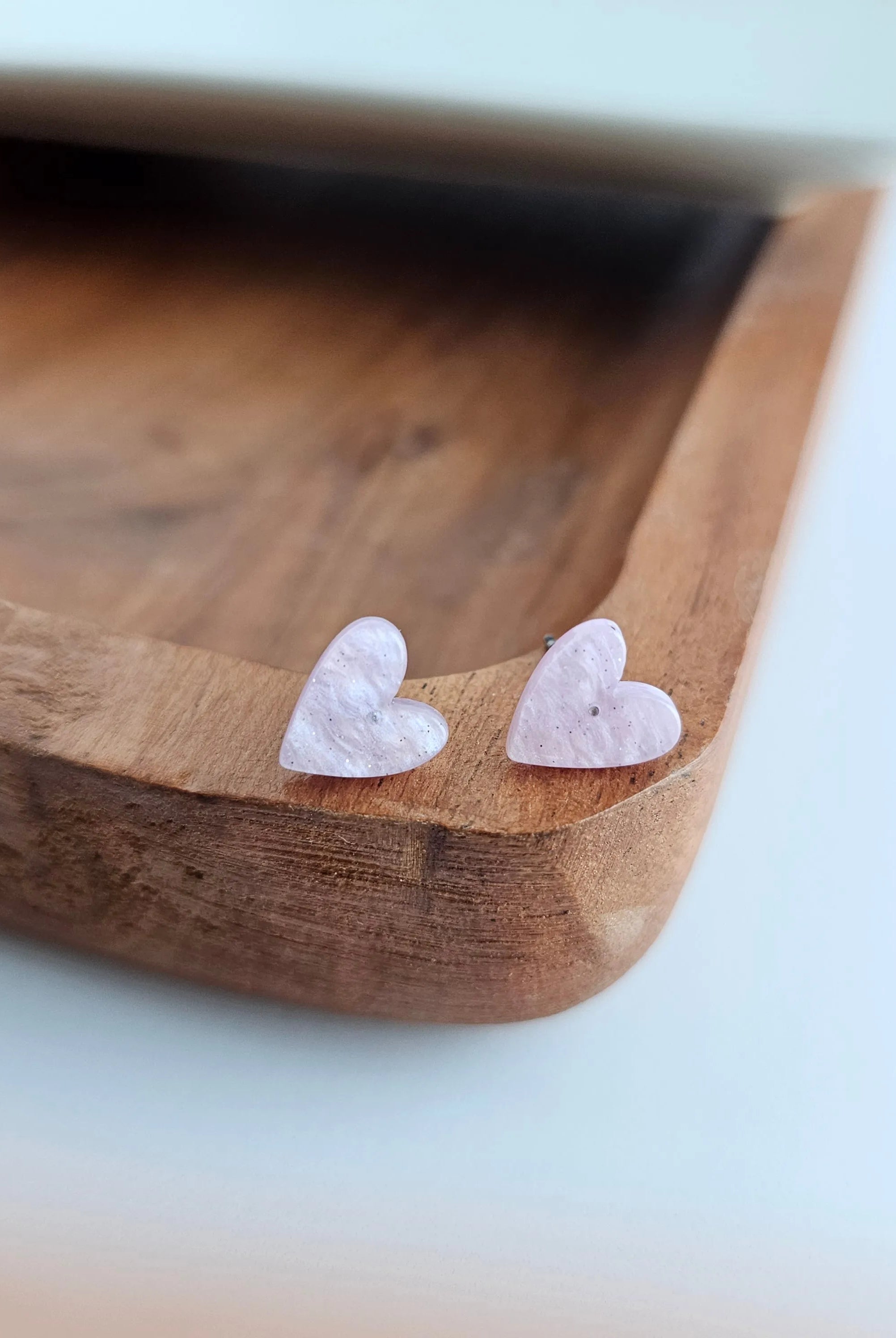 Shop Hand Drawn Heart Studs - Lavender Purple- at Ruby Joy Boutique, a Women's Clothing Store in Pickerington, Ohio