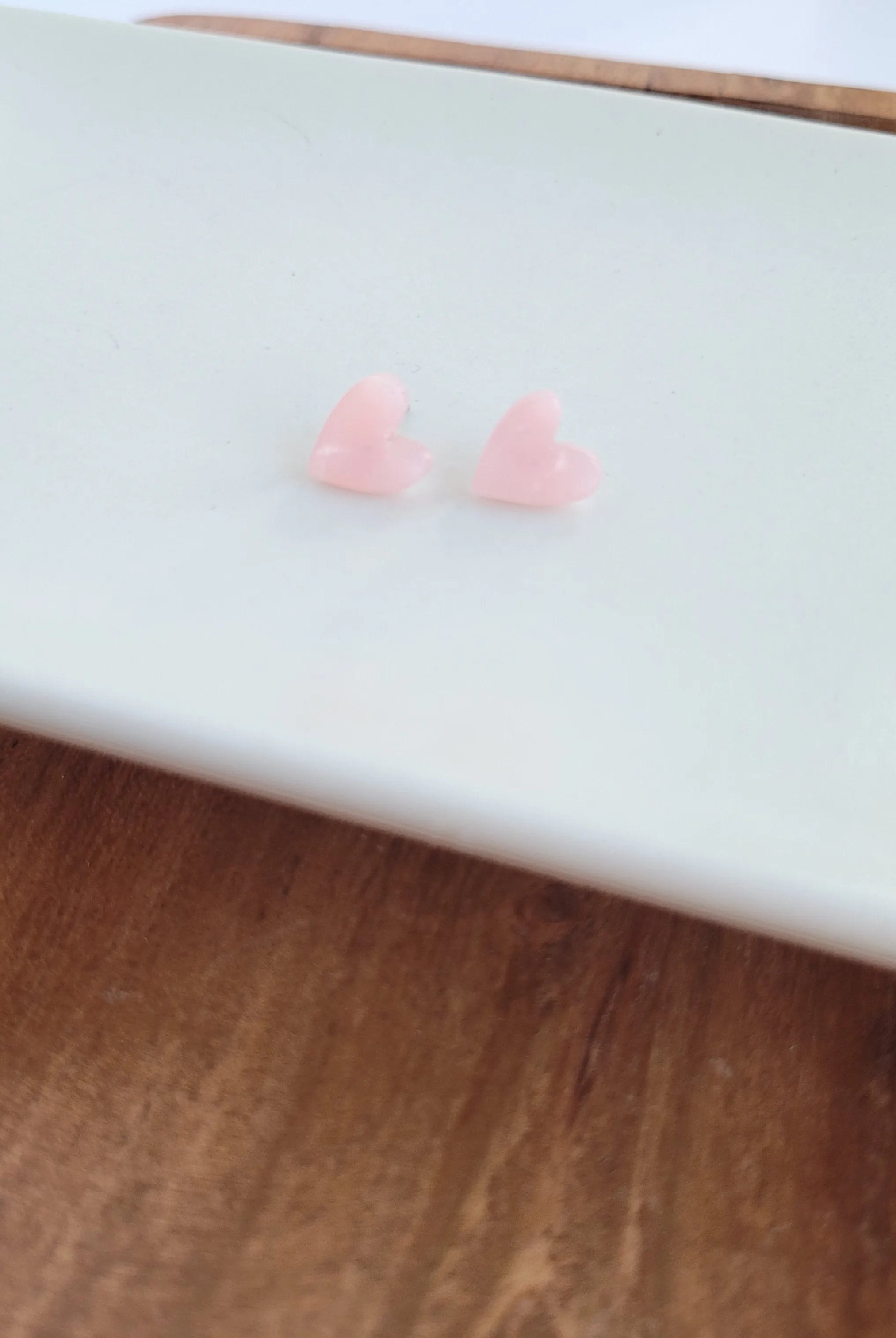 Shop Hand Drawn Heart Studs- Pink- at Ruby Joy Boutique, a Women's Clothing Store in Pickerington, Ohio