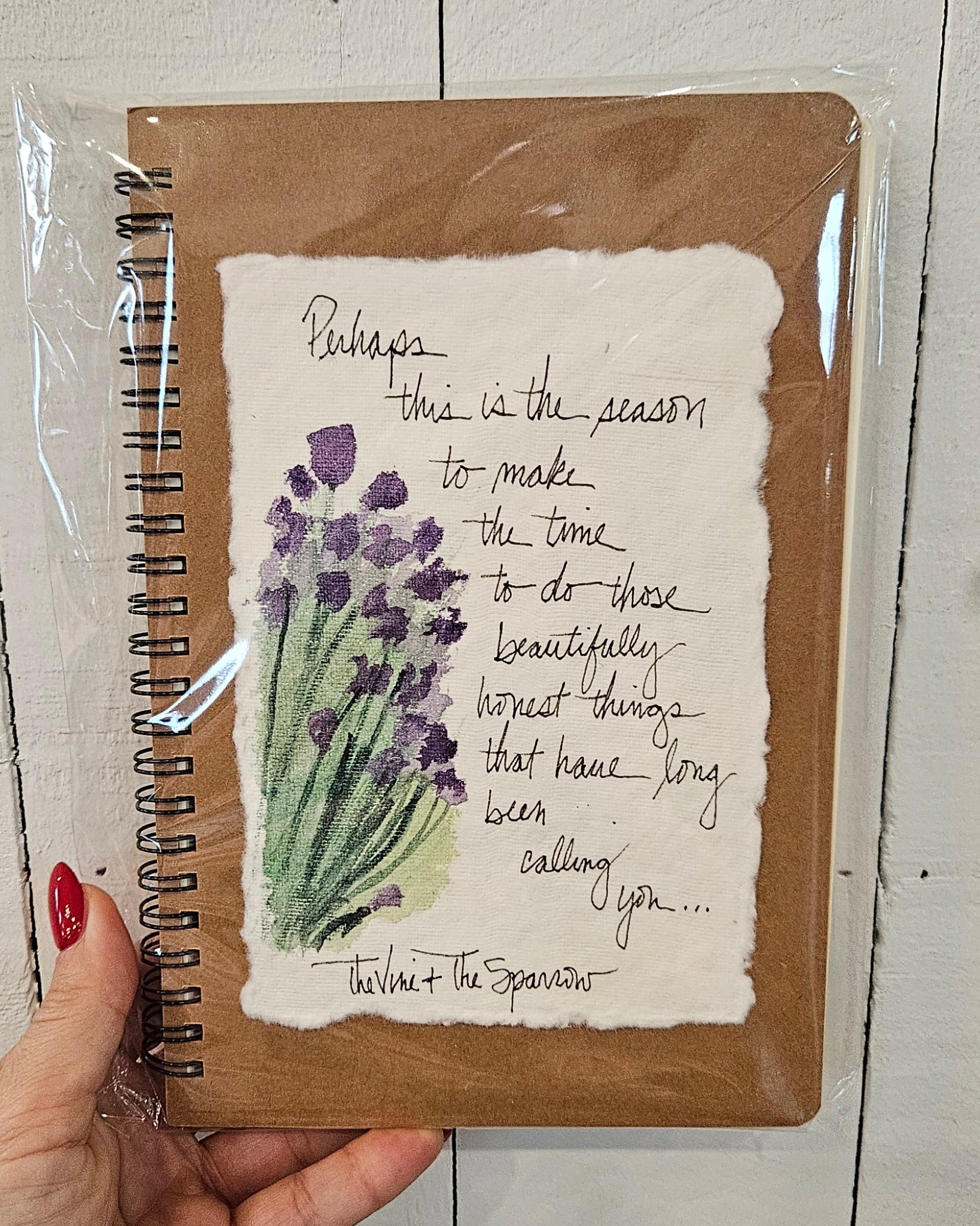 Shop Hand-Painted Watercolor Journal | Spiral Notebook-Do Those Beautifully Honest Things That Have Long Been Calling You at Ruby Joy Boutique, a Women's Clothing Store in Pickerington, Ohio