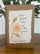 Shop Hand-Painted Watercolor Journal | Spiral Notebook-You Can. You Should. at Ruby Joy Boutique, a Women's Clothing Store in Pickerington, Ohio